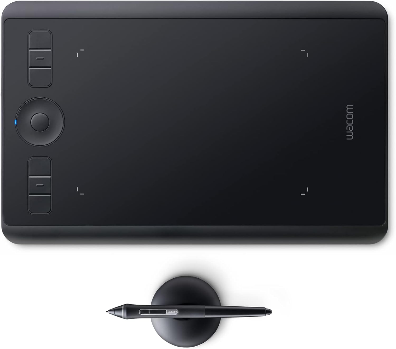 Wacom Intuos Pro Drawing Tablet, Small 10.6" x 6.7" Wireless Graphics Art Tablet with Pro Pen 2 & Touch Ring, Digital Drawing Pad for Mac and Windows PC