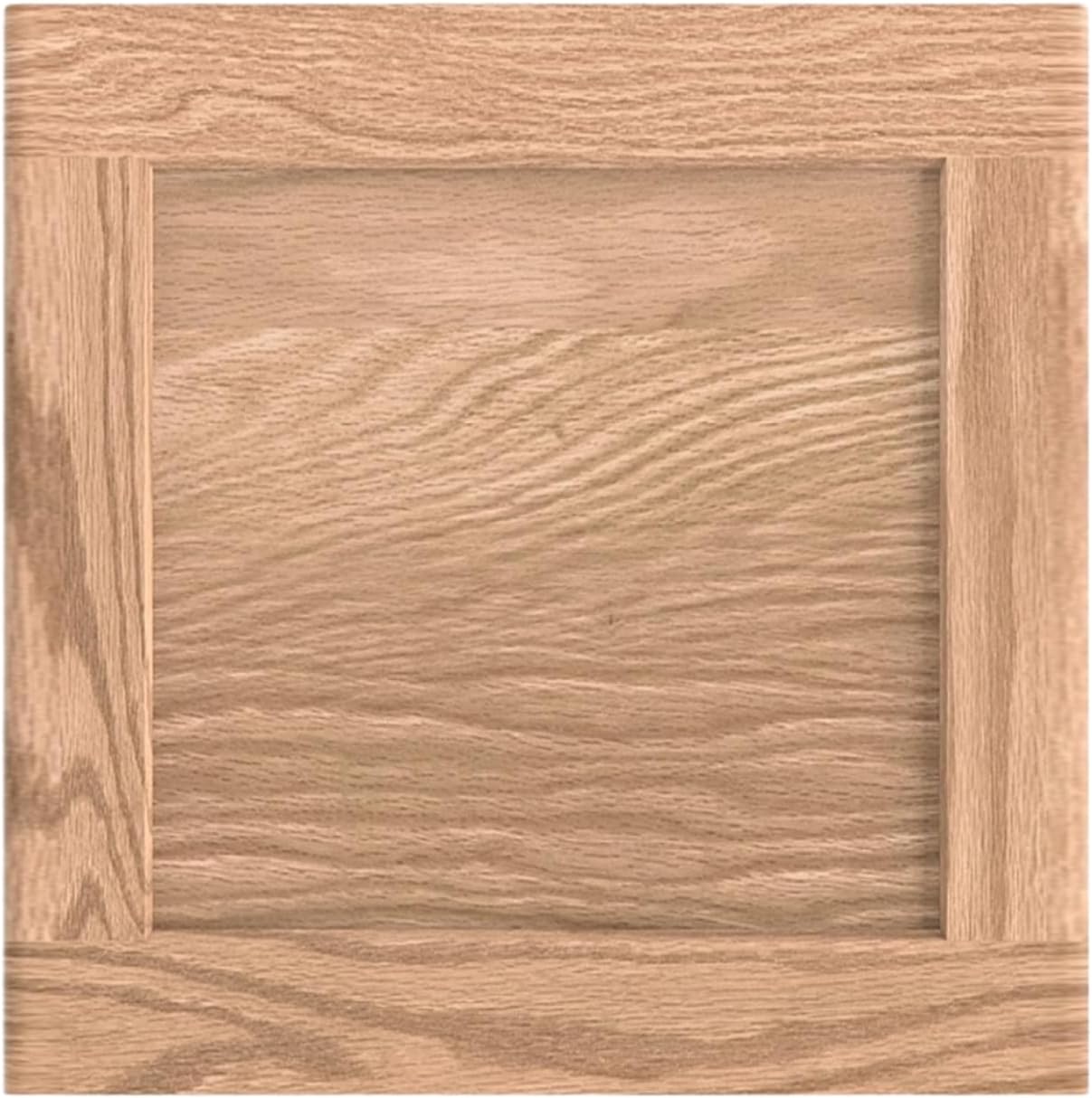 14.75W x 14H Unfinished Oak Kitchen Cabinet Door Replacement, Shaker Style