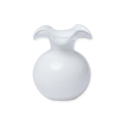 Vietri Hibiscus Glass Bud Vase