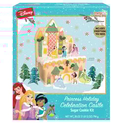 Crafty Cooking Kits Princess Holiday Castle Sugar Cookie Decorating Kit, Includes Icing and Decorations, Makes 1 Castle