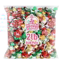 Kandy Korner Kisses Candy Assortment Chocolate Mix, Peanut Butter Cups, Peppermint & Sugar Cookies, Chocolate Mix Individually Wrapped Delights, Perfect for Creating Cherished Memories - 2lb Chocolate 2 Lb