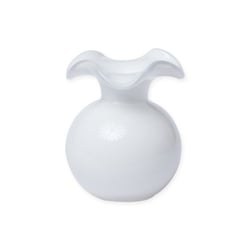 Vietri Hibiscus Glass Bud Vase
