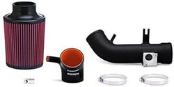 Mishimoto MMAI-CIV-06SIWBK Performance Cold Air Intake Kit with Heatshield, Compatible with Honda Civic Si, 2006-2011, Wrinkle Black
