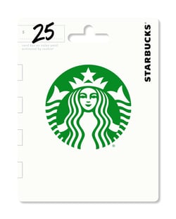Starbucks Gift Card 25 Traditional