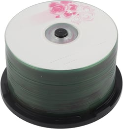 CD R Blank Discs, CD Recordable Media, Recordable Disc for Data and Music 52X Speed, 730MB Capacity, Recordable Music and Data Storage(50pcs)