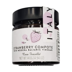 Casa Forcello Strawberry Balsamic Compote, 4.94 OZ