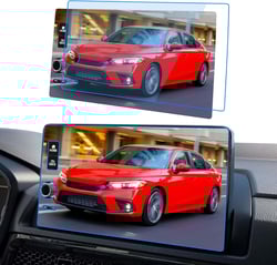 GFJNFG Screen Protector For 2022-2024 Honda Civic 9 Inch Center Control Touchscreen 2024 2023 2022 Civic Touring/Sport Touring/Si/Type R Tempered Glass Accessories Anti-Scratch Civic CRV HRV Pilot Integra 9.01 Inch