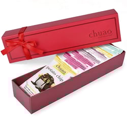 Chuao Chocolatier Chocolate Mini Gift Box | Gourmet Chocolate Assorted Bars European No Preservatives | For Gift Baskets, Christmas, Valentines Day, Gifts for Women, Men, Birthday, Thank You, Care Package (Milk Chocolate, 8 Bars) Milk Chocolate 8 Count (Pack of 1)